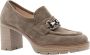 Nerogiardini Gander Mocassin Schoenen Gray Dames - Thumbnail 2
