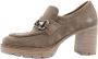 Nerogiardini Gander Mocassin Schoenen Gray Dames - Thumbnail 3