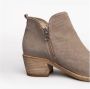 Nerogiardini Geperforeerde Suede Laarsjes met Hak - Thumbnail 2
