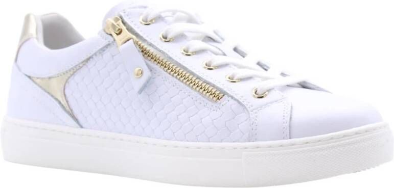 Nerogiardini Glitter Sneaker Stijlvol en Trendy White Dames