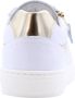 Nerogiardini Leren sneakers met vetersluiting en rits White Dames - Thumbnail 29