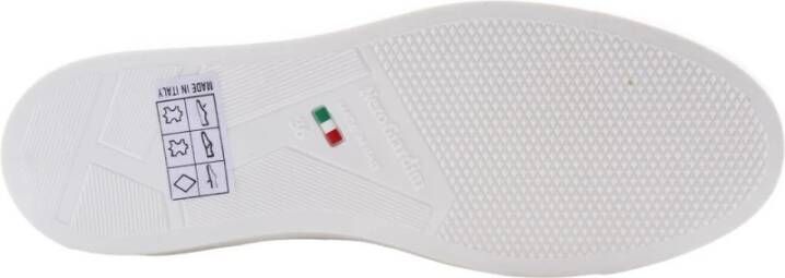 Nerogiardini Glitter Sneaker Stijlvol en Trendy White Dames