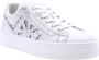 Nero Giardini 409930 Lage sneakers Leren Sneaker Dames Zilver - Thumbnail 4