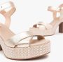 Nerogiardini Gouden sandalen met Italiaans vakmanschap - Thumbnail 2
