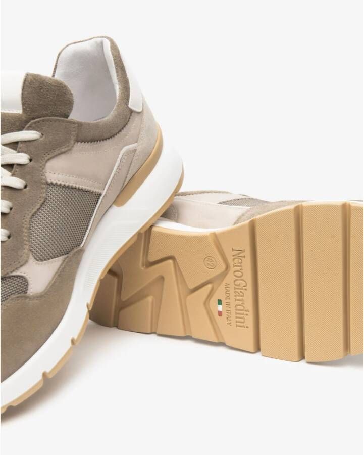 Nerogiardini Hardloopschoenen in Dove Grey