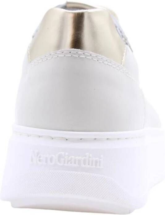 Nerogiardini Stijlvolle Harper Sneaker voor Vrouwen White Dames