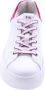 Nerogiardini Witte Leren Sneakers met Fuchsia Inzet White Dames - Thumbnail 6