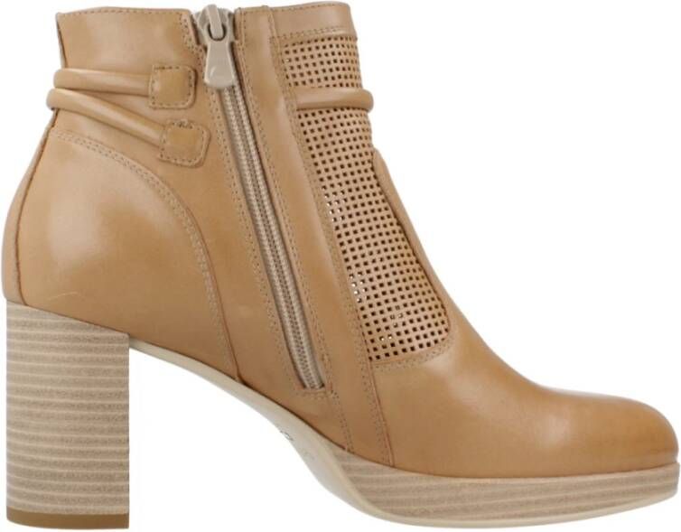 Nerogiardini Heeled Boots Brown Dames