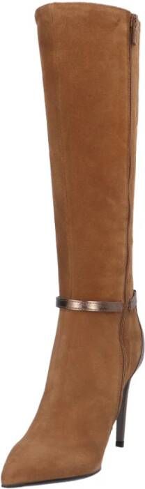 Nerogiardini Heeled Boots Bruin Dames