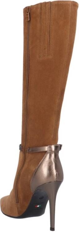 Nerogiardini Heeled Boots Bruin Dames