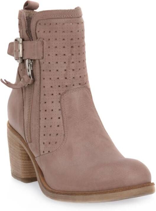 Nerogiardini Heeled Boots Roze Dames