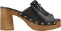 Nerogiardini Heeled Mules Black Dames - Thumbnail 6