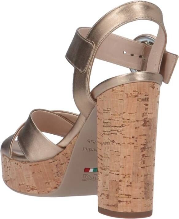 Nerogiardini Heels Beige Dames