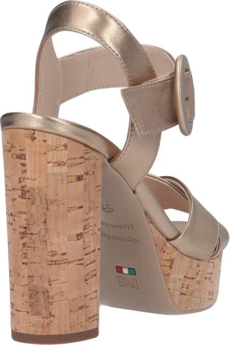 Nerogiardini Heels Beige Dames