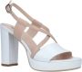 Nerogiardini Hoge hak sandalen voor dames White Dames - Thumbnail 10