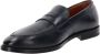 Nerogiardini Leren Heren Instappers Slip-On Stijl Blue Heren - Thumbnail 5