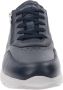 Nerogiardini Leren Heren Sneakers met Veters en Ritssluiting Blue Heren - Thumbnail 3