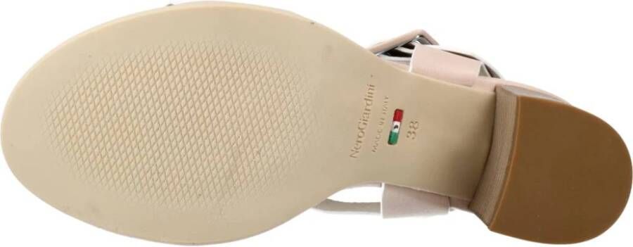 Nerogiardini High Heel Sandals Beige Dames