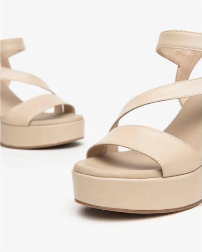 Nerogiardini High Heel Sandals Beige Dames