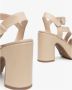 Nerogiardini High Heel Sandals Beige Dames - Thumbnail 4