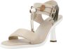 Nerogiardini High Heel Sandals Beige Dames - Thumbnail 4