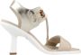 Nerogiardini High Heel Sandals Beige Dames - Thumbnail 6