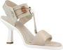 Nerogiardini High Heel Sandals Beige Dames - Thumbnail 7