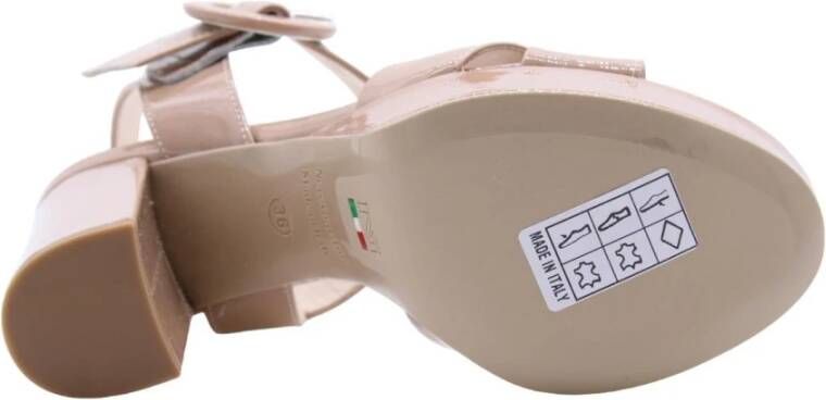 Nerogiardini High Heel Sandals Beige Dames