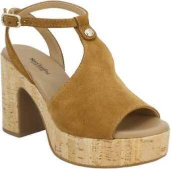 Nerogiardini High Heel Sandals Beige Dames