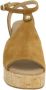 Nerogiardini Stijlvolle Cognac Suède Sandalen Brown Dames - Thumbnail 6
