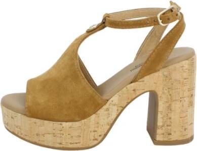 Nerogiardini High Heel Sandals Beige Dames