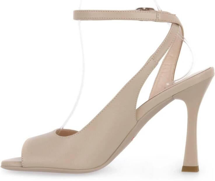 Nerogiardini High Heel Sandals Beige Dames