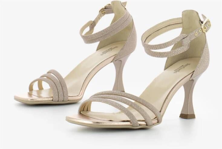 Nerogiardini High Heel Sandals Beige Dames