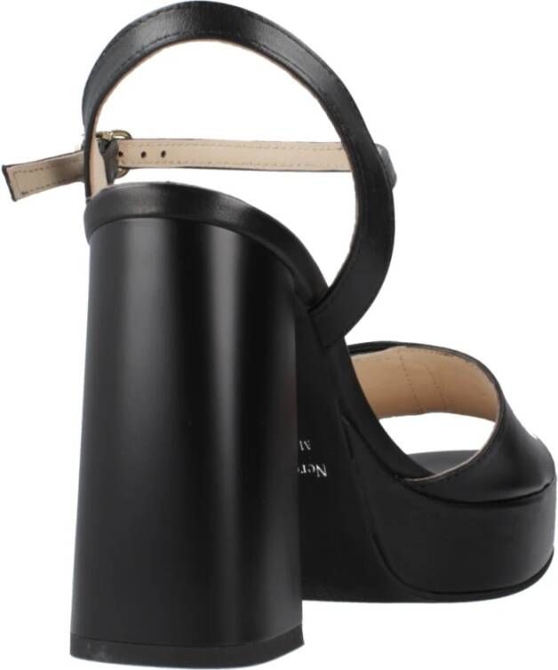 Nerogiardini Leren hakken voor vrouwen Beige Dames