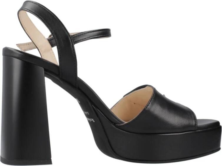 Nerogiardini Leren hakken voor vrouwen Beige Dames
