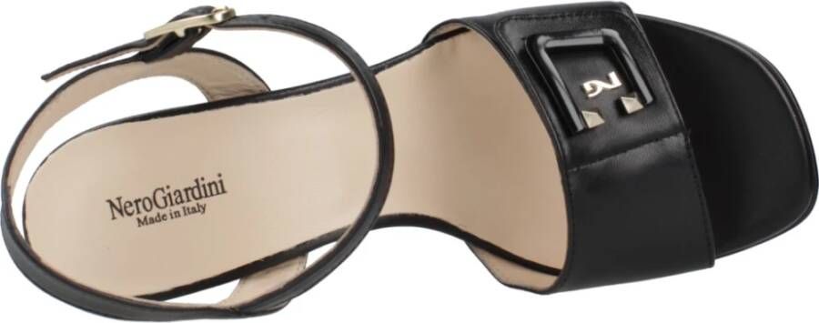 Nerogiardini Leren hakken voor vrouwen Beige Dames