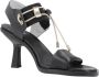 Nerogiardini High Heel Sandals Black Dames - Thumbnail 7