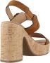 Nerogiardini Bruin Leren Sandalen Stijlvol Ontwerp Brown Dames - Thumbnail 9