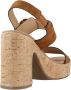 Nerogiardini Bruin Leren Sandalen Stijlvol Ontwerp Brown Dames - Thumbnail 8