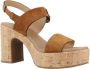 Nerogiardini Bruin Leren Sandalen Stijlvol Ontwerp Brown Dames - Thumbnail 11