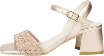 Nerogiardini High Heel Sandals Geel Dames