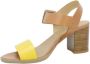 Nerogiardini Tan Mustard High Heel Sandals Brown Dames - Thumbnail 5