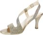 Nerogiardini Dames Casual Gouden Leren Sandalen Yellow Dames - Thumbnail 3