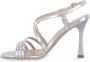 Nerogiardini Zilveren Hoge Hak Sandalen Gray Dames - Thumbnail 3