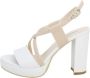 Nerogiardini Hoge hak sandalen voor dames White Dames - Thumbnail 5