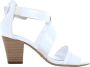 Nerogiardini Witte Sandalen Italiaanse Stijl White Dames - Thumbnail 3