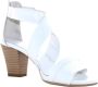 Nerogiardini Witte Sandalen Italiaanse Stijl White Dames - Thumbnail 8