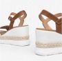 Nerogiardini Bruin Leren Sandalen Stijlvol Comfortabel Brown Dames - Thumbnail 8