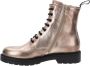 Nerogiardini Elegante Gouden Dames Veterschoenen Yellow Dames - Thumbnail 18