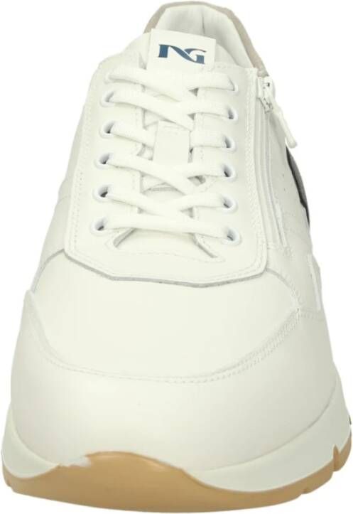Nerogiardini Italiaanse leren sneakers